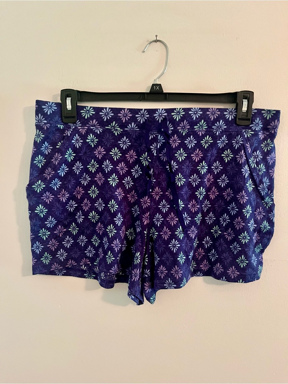 croft & barrow Purple Floral Lounge Shorts